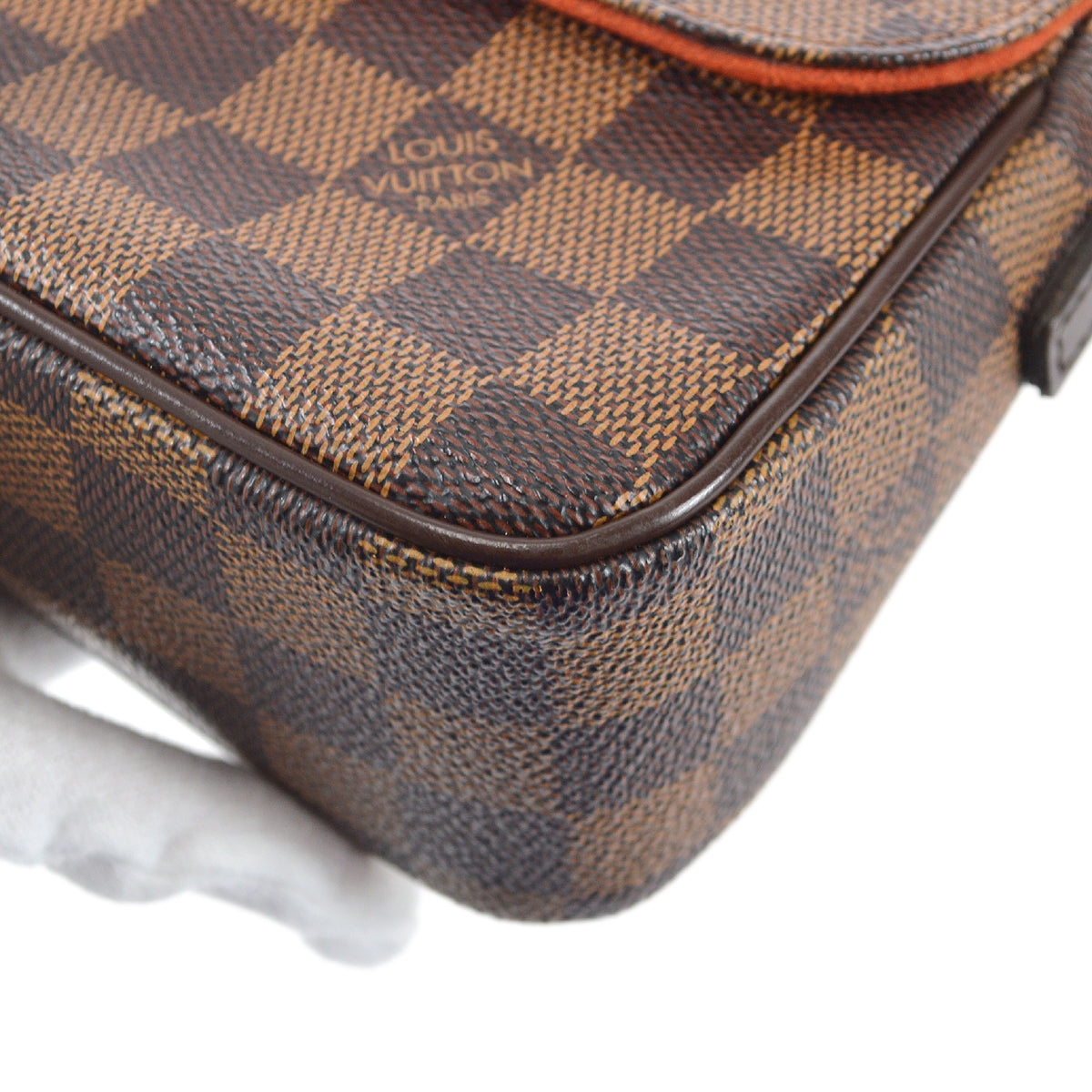 Authenticated Used Louis Vuitton LOUIS VUITTON Damier Recoleta One Shoulder  Bag Ebene N51299 