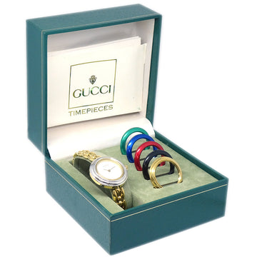 GUCCI 11/12.2 Change Bezel Chameleon Watch 97365