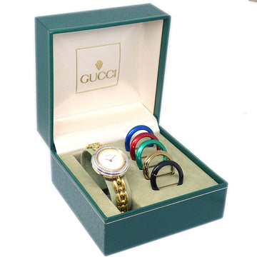 GUCCI 11/12.2 Change Bezel Chameleon Watch 97366