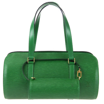 LOUIS VUITTON Soufflot Handbag Epi Borneo Green M52224 78784