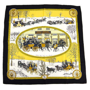 HERMES Carre 90 The Bull & Mouth Regent's Circus Piccadilly Scarf Stole Small Good 78625