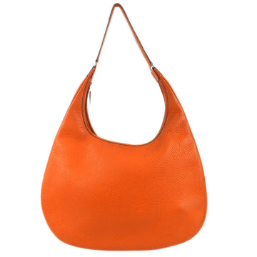 HERMES Gao Shoulder Bag Orange Taurillon Clemence 24254