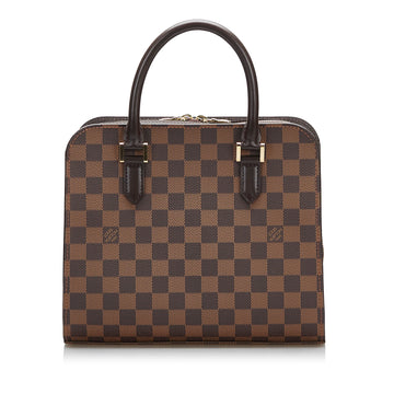 Louis Vuitton Damier Ebene Triana Handbag