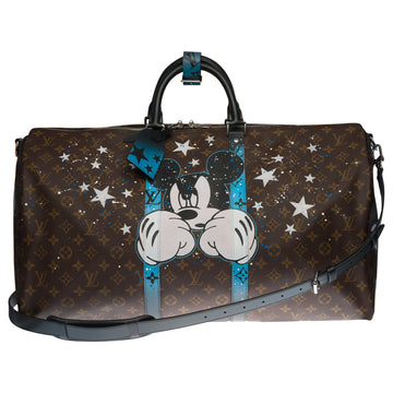 LOUIS VUITTON New Customized Keepall 55 Macassar 