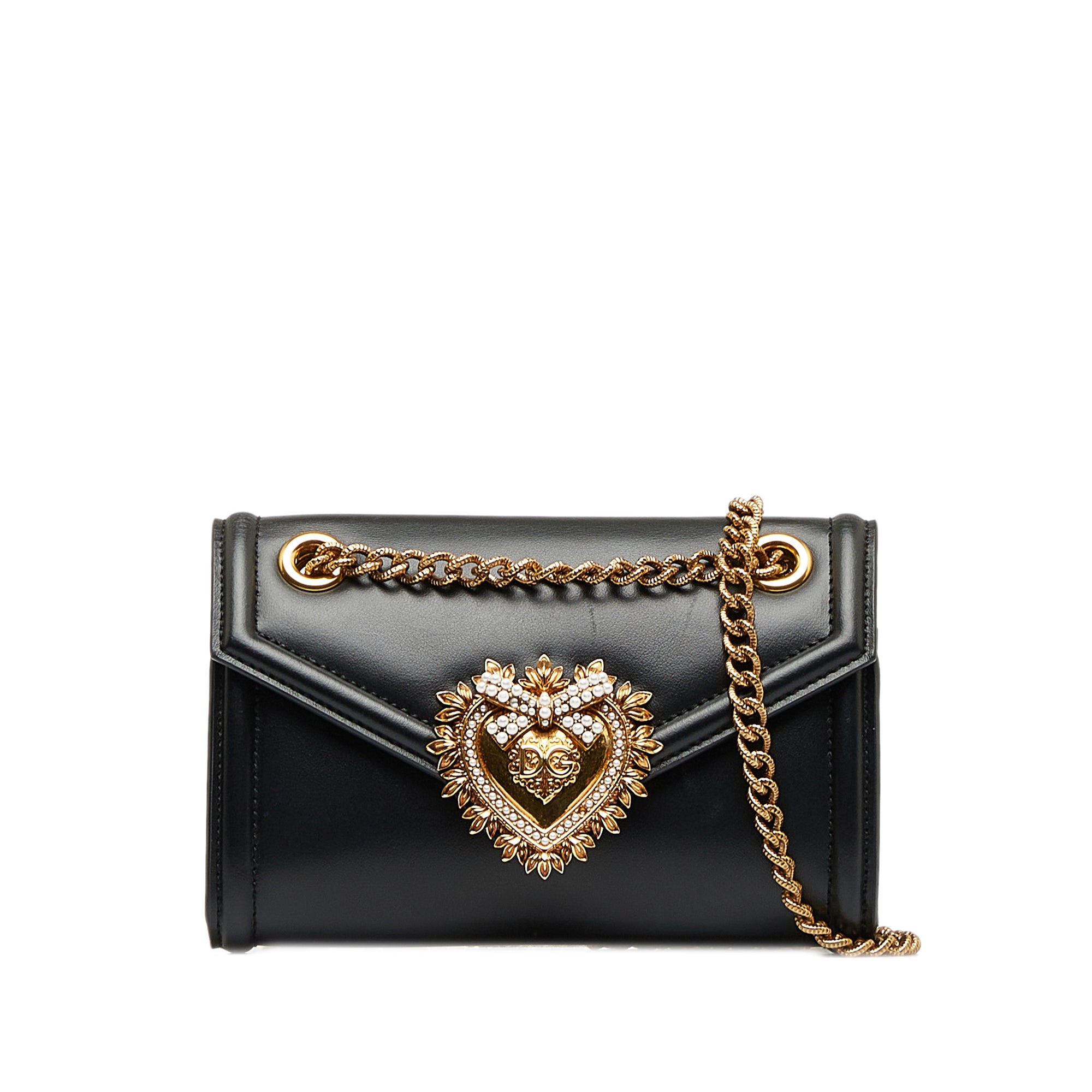 DOLCE GABBANA Small Devotion Crossbody Bag