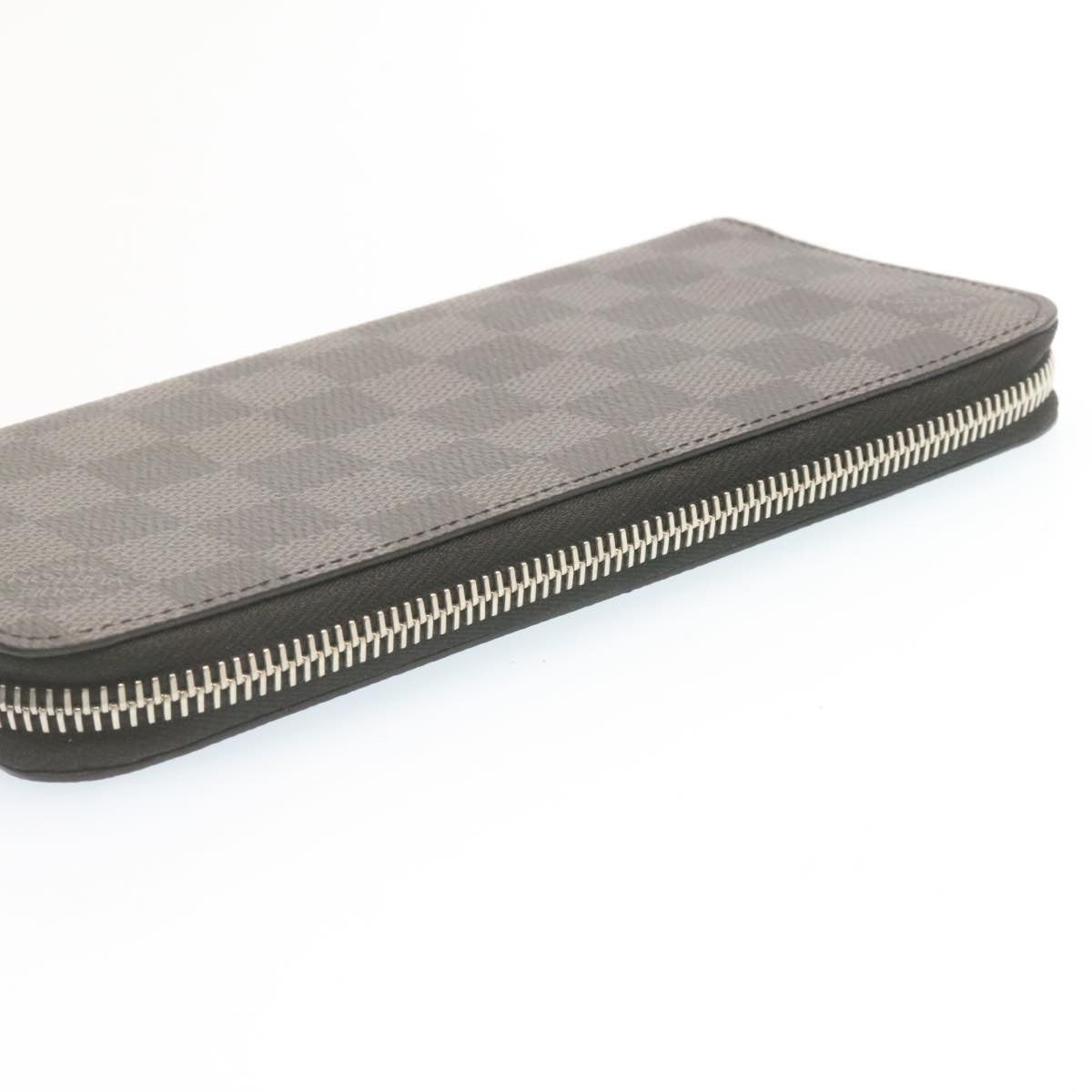 Louis Vuitton Damier Graphite Zip Around Long Wallet