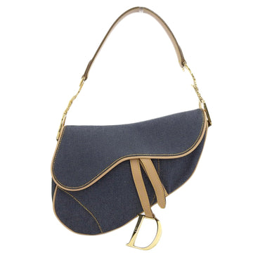 DIOR Denim Saddle Bag Indigo