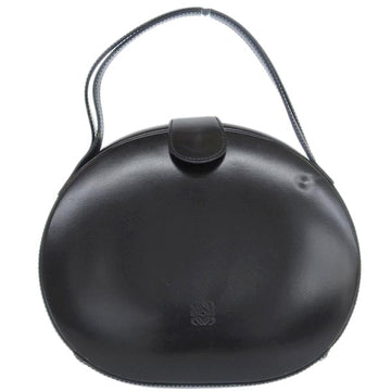 LOEWE Anagram Logo Embossed Top Handle Bag Black