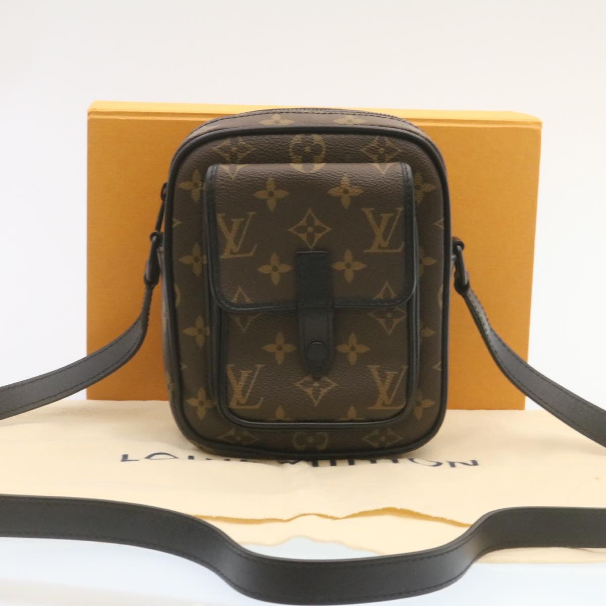 Louis Vuitton Christopher Wearable Wallet Monogram Macassar