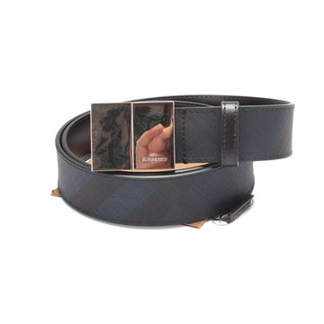 BURBERRY Nova Check Leather Belt