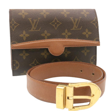 LOUIS VUITTON Monogram Arsch Waist Bag M51975 LV Auth 28417