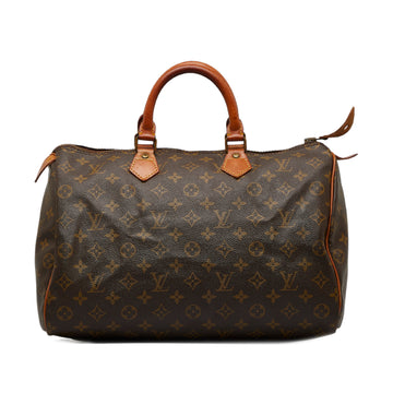 LOUIS VUITTON Monogram Speedy 35 Boston Bag