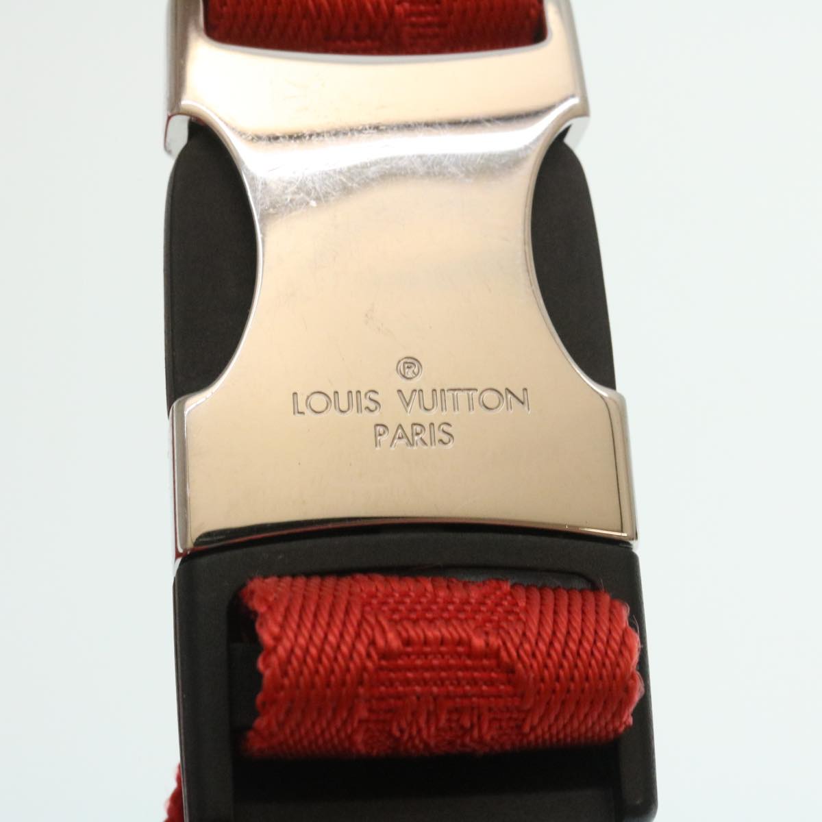 LOUIS VUITTON �Supreme Epi Bum Bag Waist Bag Red M53418 LV Auth