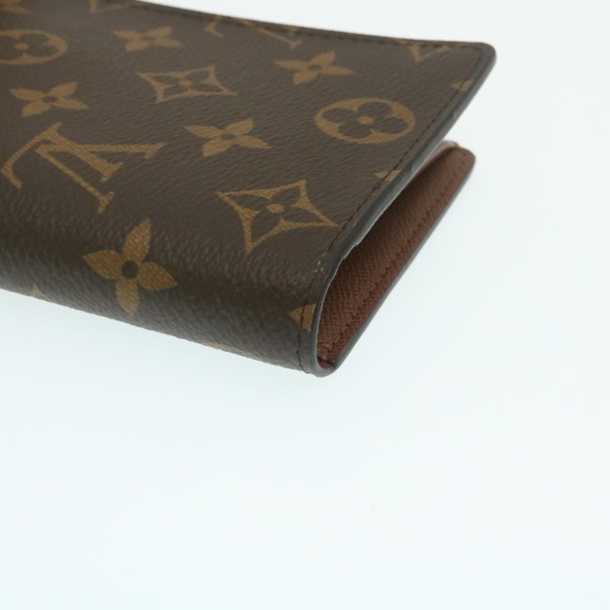 LOUIS VUITTON Monogram Portefeuille Brazza Long Wallet M66540 LV