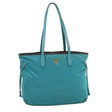 PRADA Tote Bag Nylon Light Blue Auth 29737