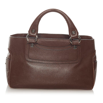 Celine Boogie Leather Handbag