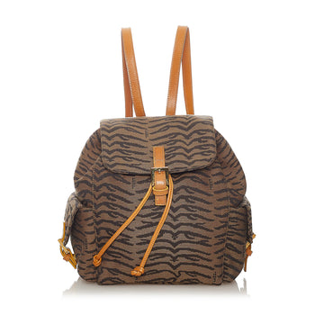 Fendi Canvas Backpack