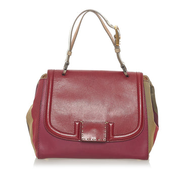 Fendi Silvana Leather Satchel