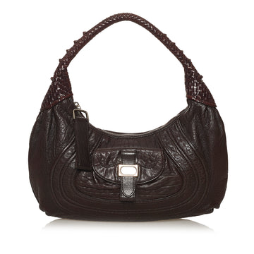 Fendi Spy Leather Handbag