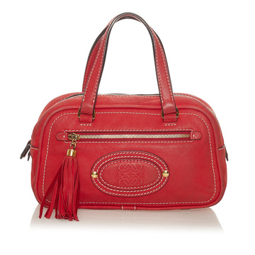 Loewe Anagram Leather Handbag
