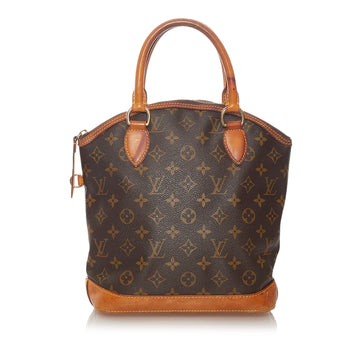 Louis Vuitton Monogram Lockit Vertical Handbag