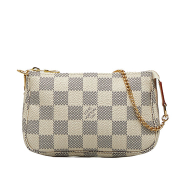 LOUIS VUITTON Damier Azur Mini Pochette Accessoires Baguette