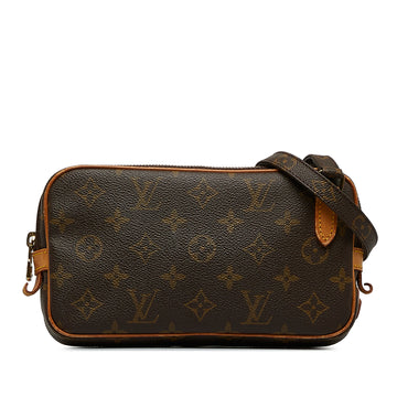 LOUIS VUITTON Monogram Pochette Marly Bandouliere Crossbody Bag