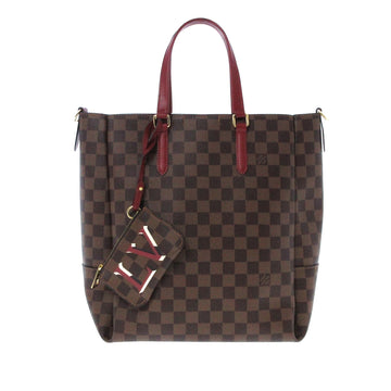 Louis Vuitton Damier Ebene Belmont NV MM Tote Bag