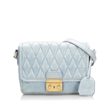 Miu Miu Matelasse Leather Crossbody Bag