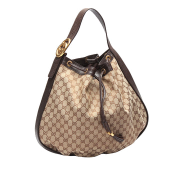 Gucci GG Canvas Icon Hobo Bag