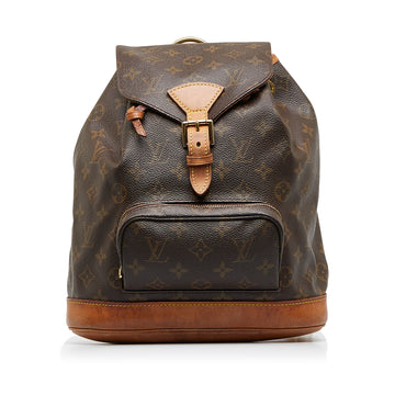 LOUIS VUITTON Monogram Montsouris MM Backpack