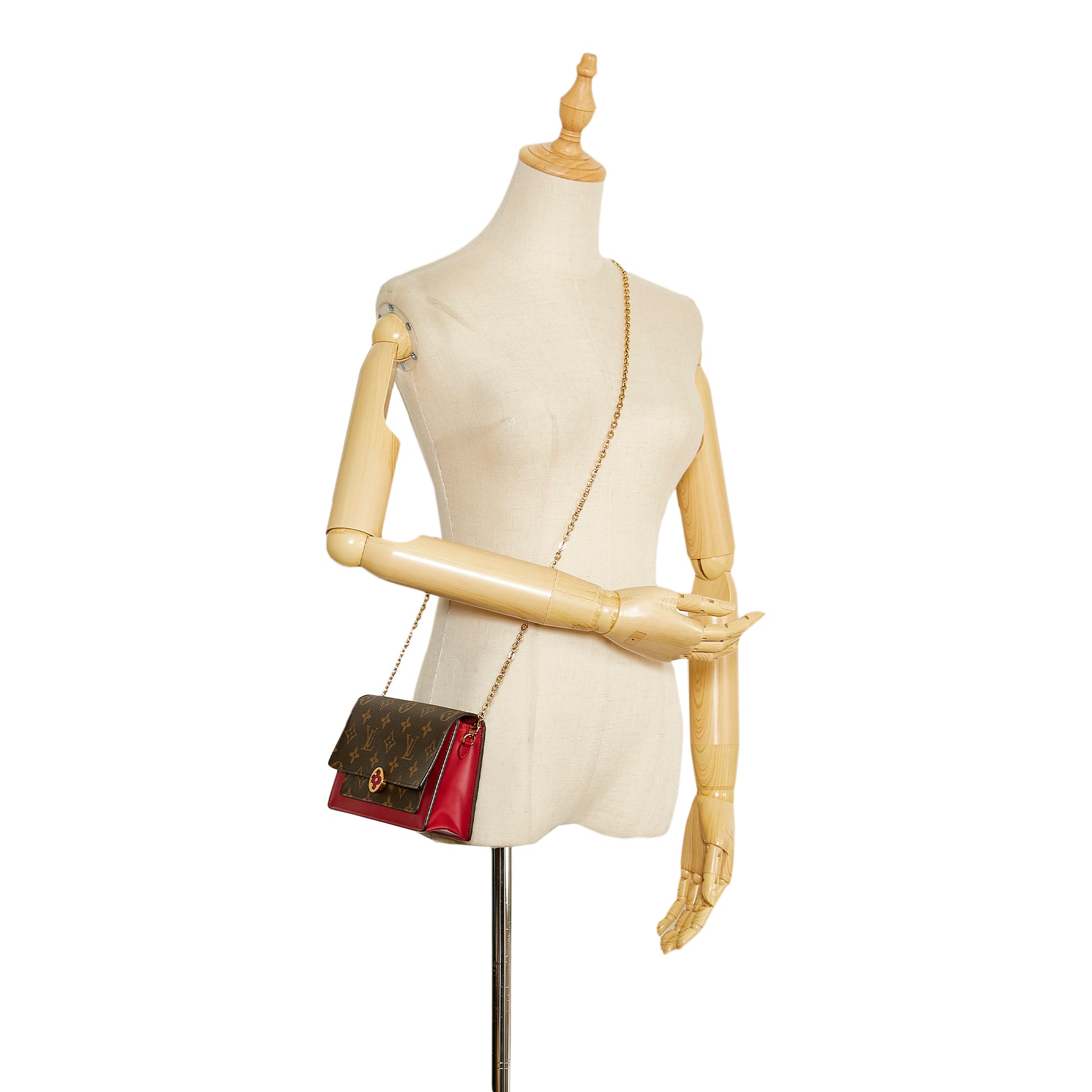 Louis Vuitton Monogram Flore Chain Wallet - Brown Shoulder Bags, Handbags -  LOU596893