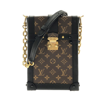 LOUIS VUITTON Monogram Pochette Trunk Verticale Crossbody Bag