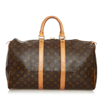 Louis Vuitton Monogram Keepall 45 Travel Bag