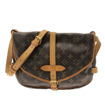 LOUIS VUITTON Monogram Saumur 30 Crossbody Bag