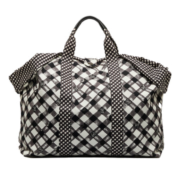 CHANEL Gingham XXL Tote Tote Bag