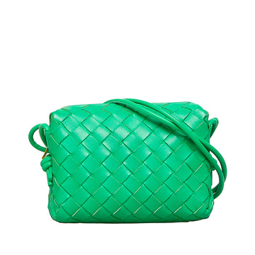 BOTTEGA VENETA Mini Intrecciato Loop Crossbody Bag