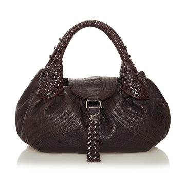 Fendi Spy Leather Handbag