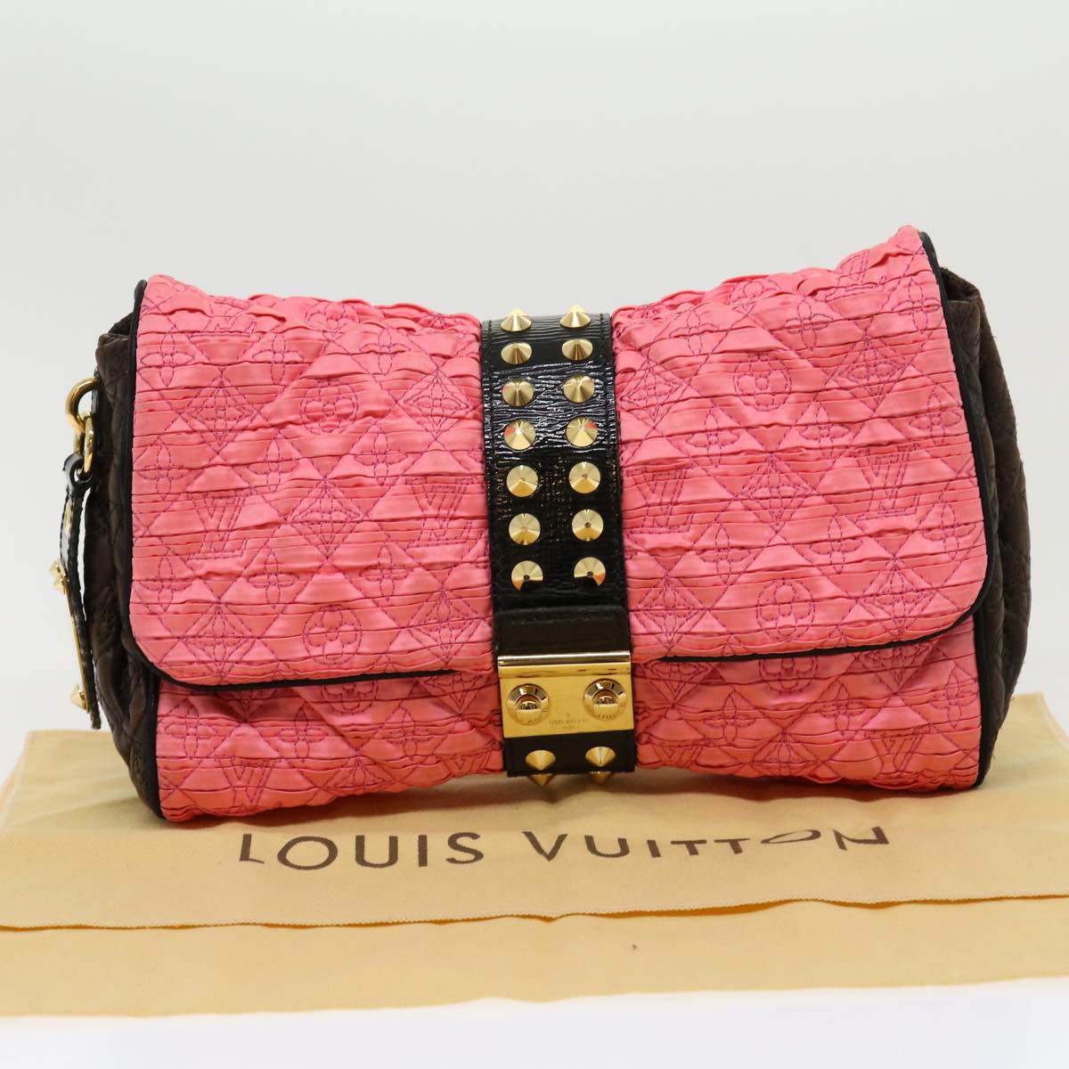 lv black and pink bag