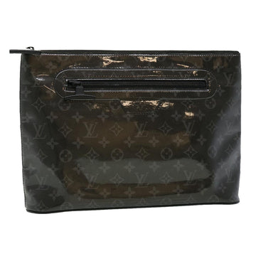 LOUIS VUITTON Eclipse Glaze Pochette Cosmos Clutch Bag M63373 LV Auth 30484A