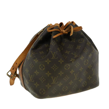 LOUIS VUITTON Monogram Petit Noe Shoulder Bag M42226 LV Auth 30977