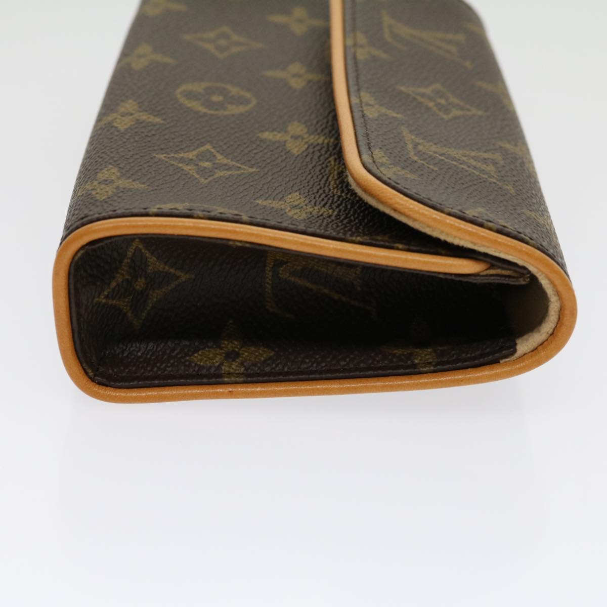 LOUIS VUITTON Monogram Pochette Florentine Waist Bag N51856 LV Auth 31