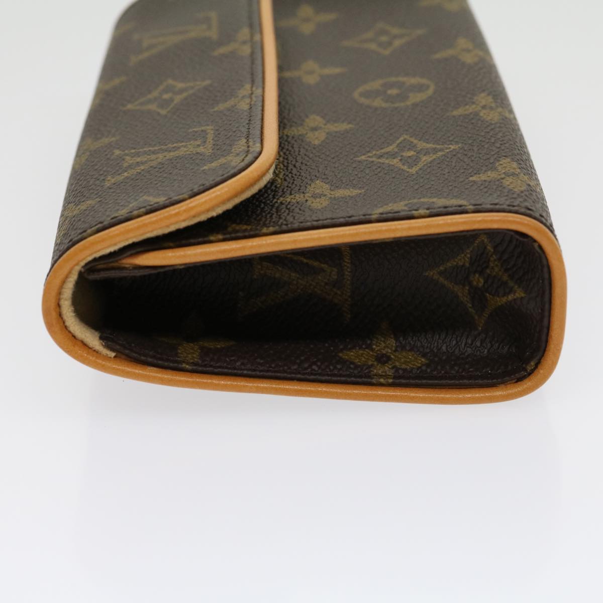 LOUIS VUITTON Monogram Pochette Florentine Waist Bag N51856 LV Auth 31