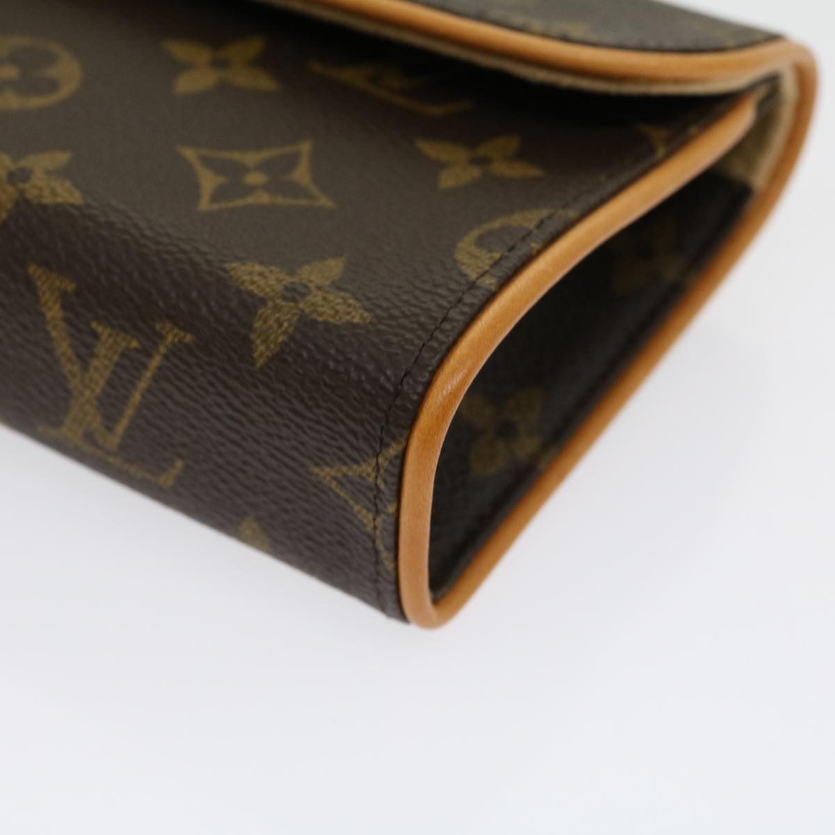 LOUIS VUITTON Monogram Pochette Florentine Waist Bag N51856 LV Auth 31