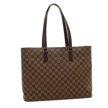 LOUIS VUITTON Damier Ebene Luco Tote Bag SPO N51156 LV Auth 31130A