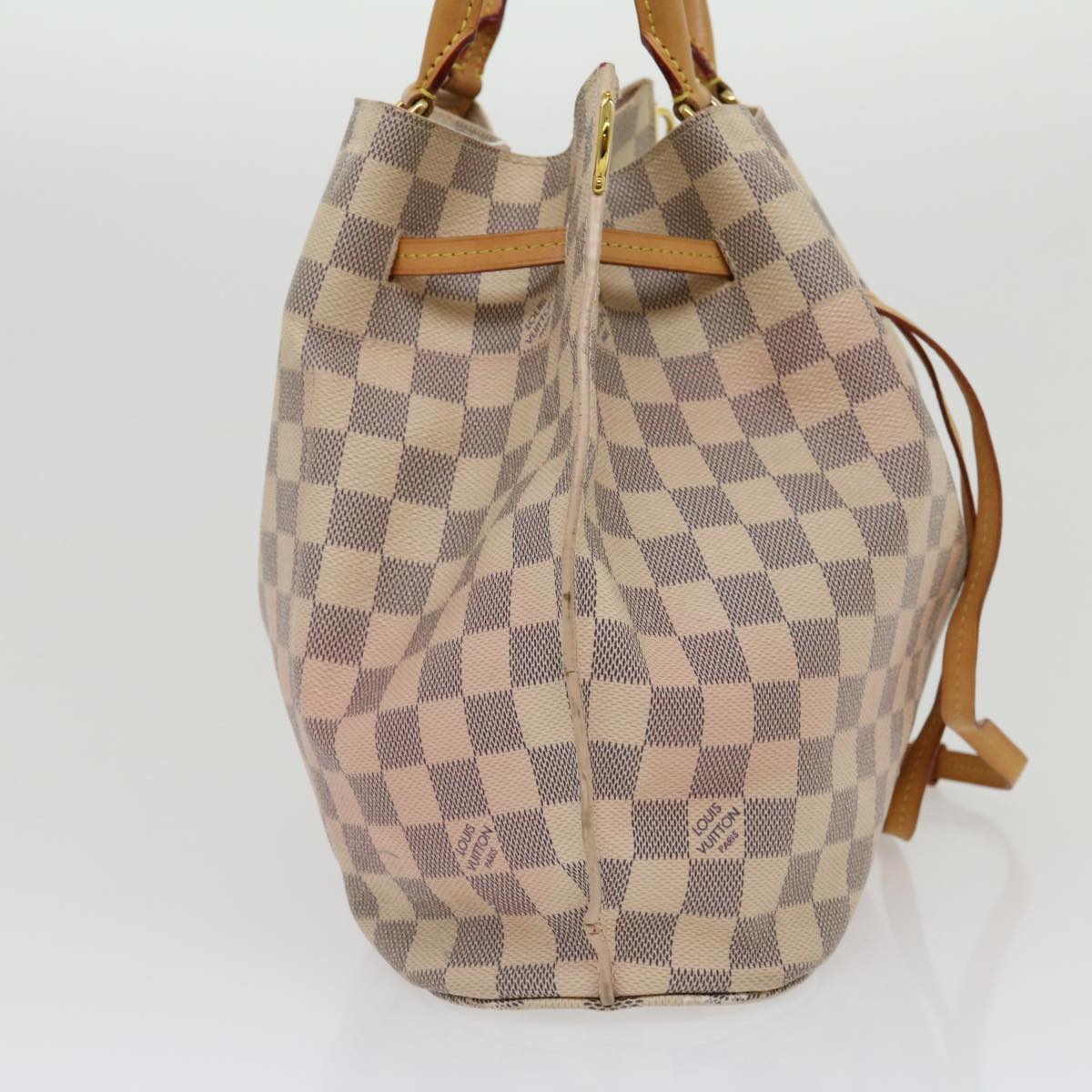 Louis Vuitton, Bags, Auth Louis Vuitton Damier Azur Girolata 2way  Shoulder Tote Bag N4579 Lv 2494b