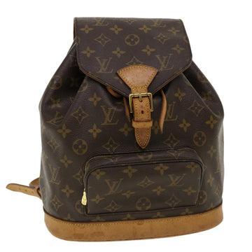 LOUIS VUITTON Monogram Montsouris MM Backpack M51136 LV Auth 31549