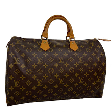 LOUIS VUITTON Monogram Speedy 40 Hand Bag M41522 LV Auth 31707