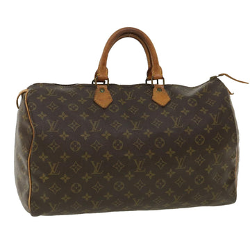 LOUIS VUITTON Monogram Speedy 40 Hand Bag M41522 LV Auth 32077