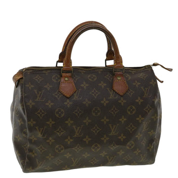 LOUIS VUITTON Monogram Speedy 30 Hand Bag M41526 LV Auth 32849